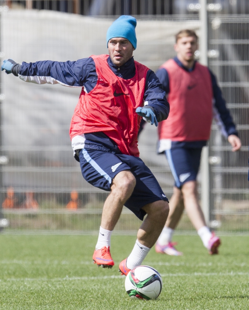 Открытая тренировка «Зенита» перед матчем со «Спартаком»