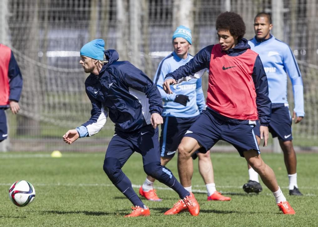 Открытая тренировка «Зенита» перед матчем со «Спартаком»