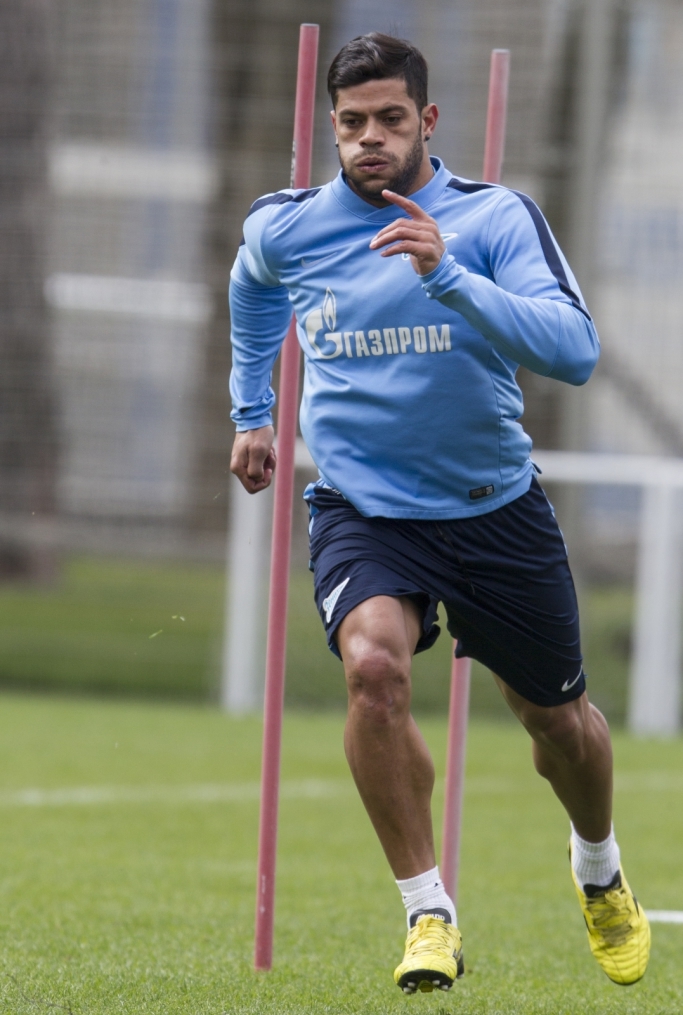 Открытая тренировка «Зенита» перед матчем со «Спартаком»