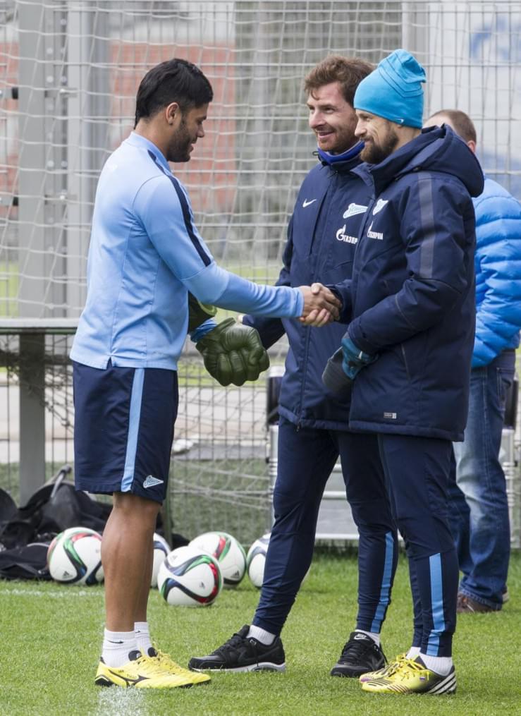 Открытая тренировка «Зенита» перед матчем со «Спартаком»