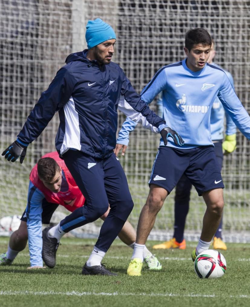 Открытая тренировка «Зенита» перед матчем со «Спартаком»