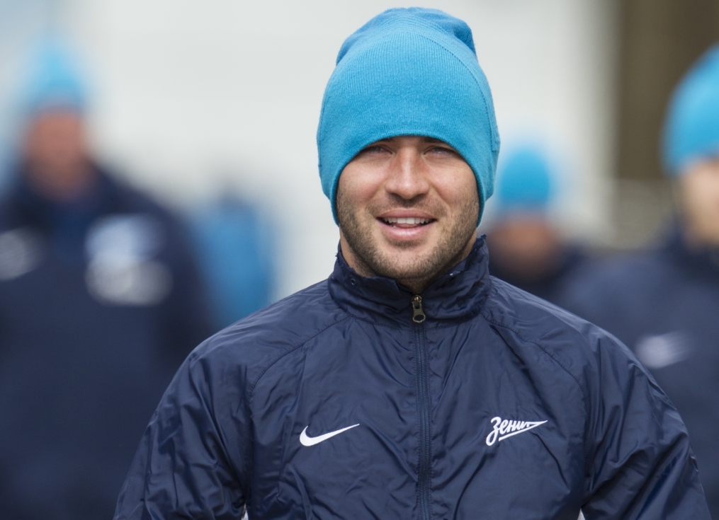 Открытая тренировка «Зенита» перед матчем со «Спартаком»