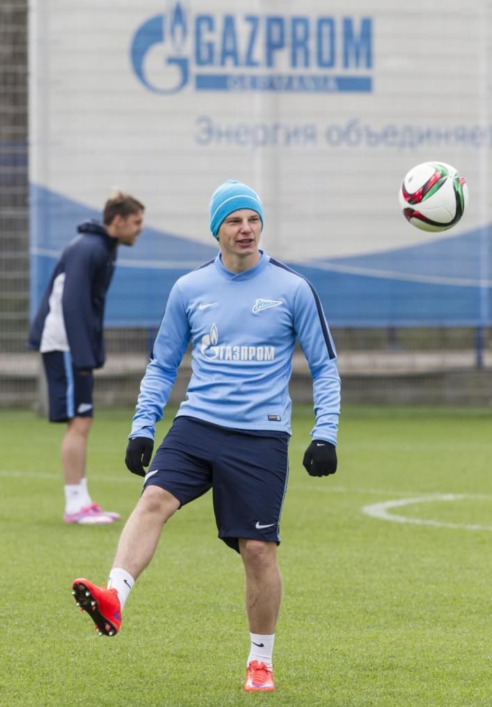 Открытая тренировка «Зенита» перед матчем со «Спартаком»