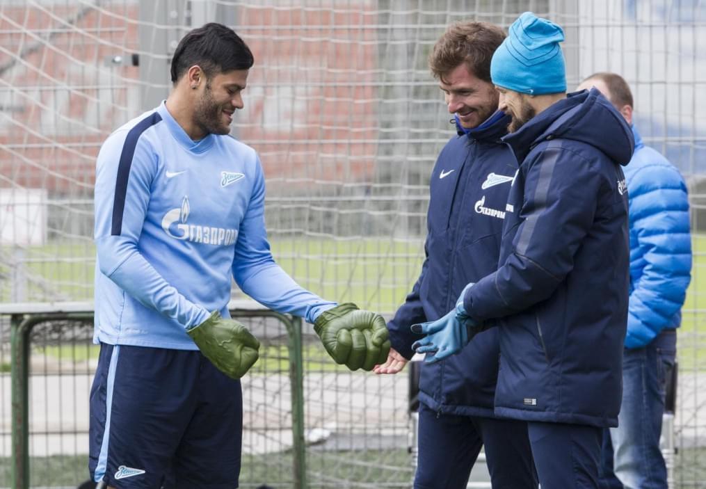 Открытая тренировка «Зенита» перед матчем со «Спартаком»