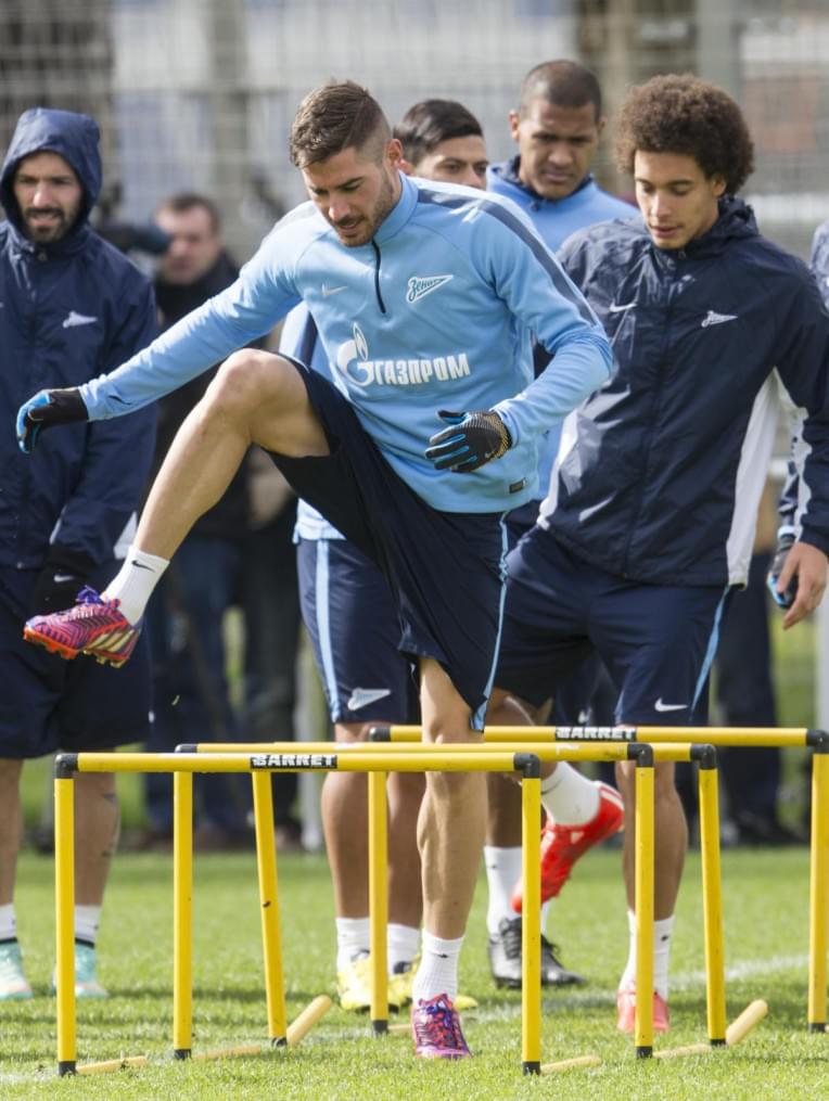 Открытая тренировка «Зенита» перед матчем со «Спартаком»