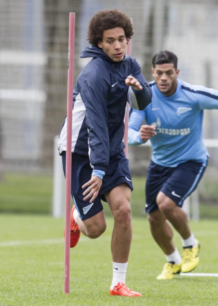 Открытая тренировка «Зенита» перед матчем со «Спартаком»