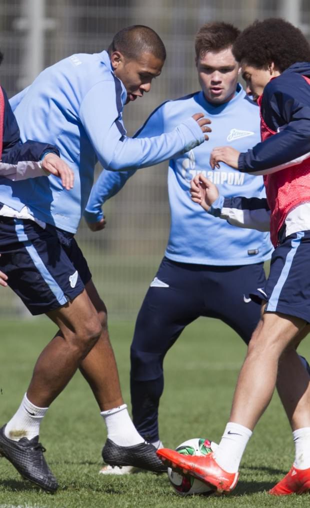 Открытая тренировка «Зенита» перед матчем со «Спартаком»