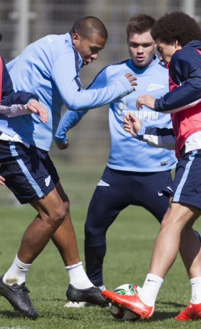 Открытая тренировка «Зенита» перед матчем со «Спартаком»