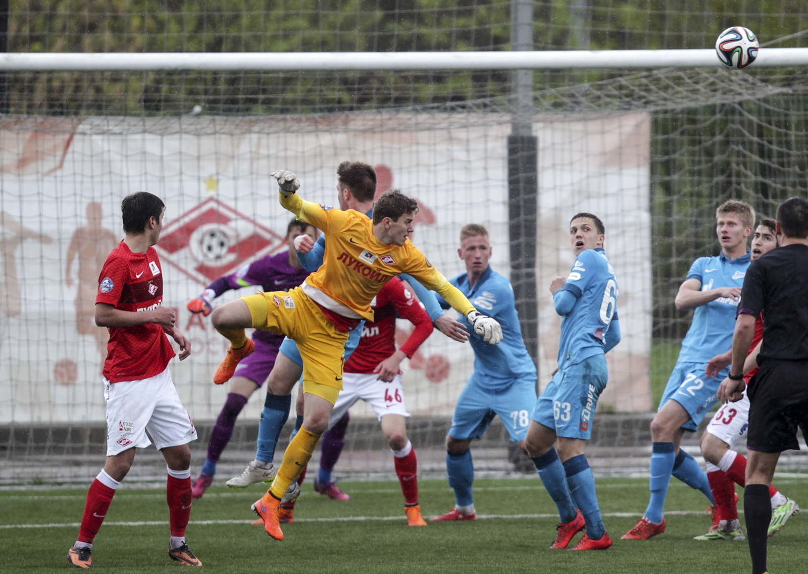 Молодежное первенство клубов РФПЛ 2014/15,  «Спартак» — «Зенит»