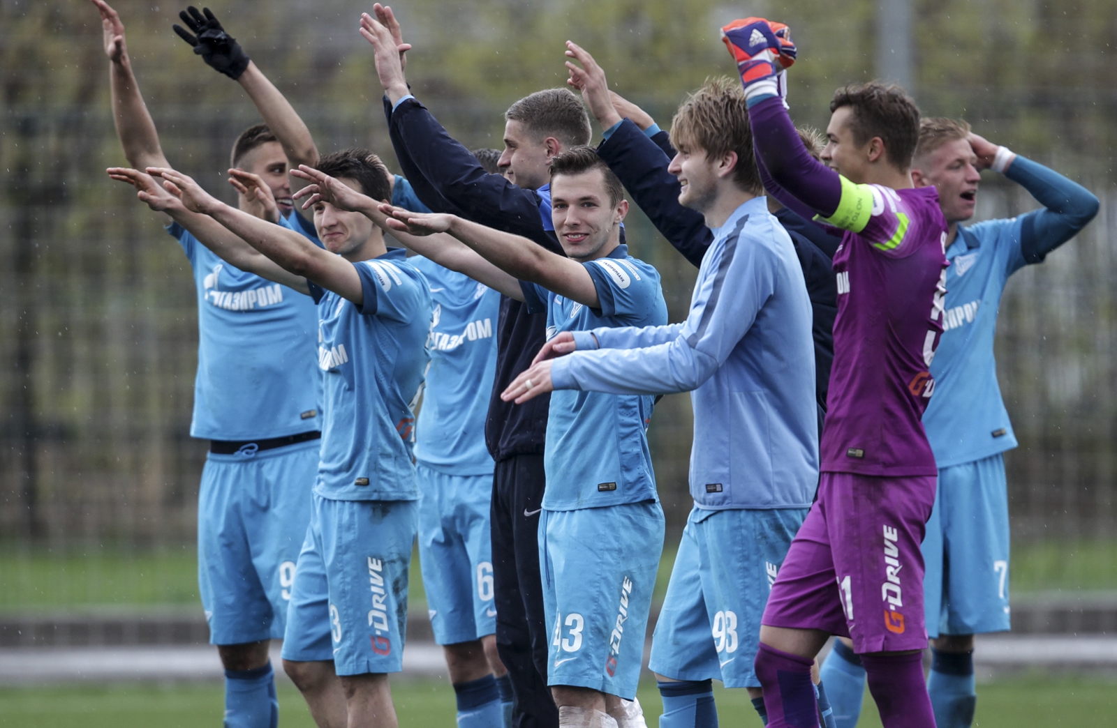 Молодежное первенство клубов РФПЛ 2014/15,  «Спартак» — «Зенит»