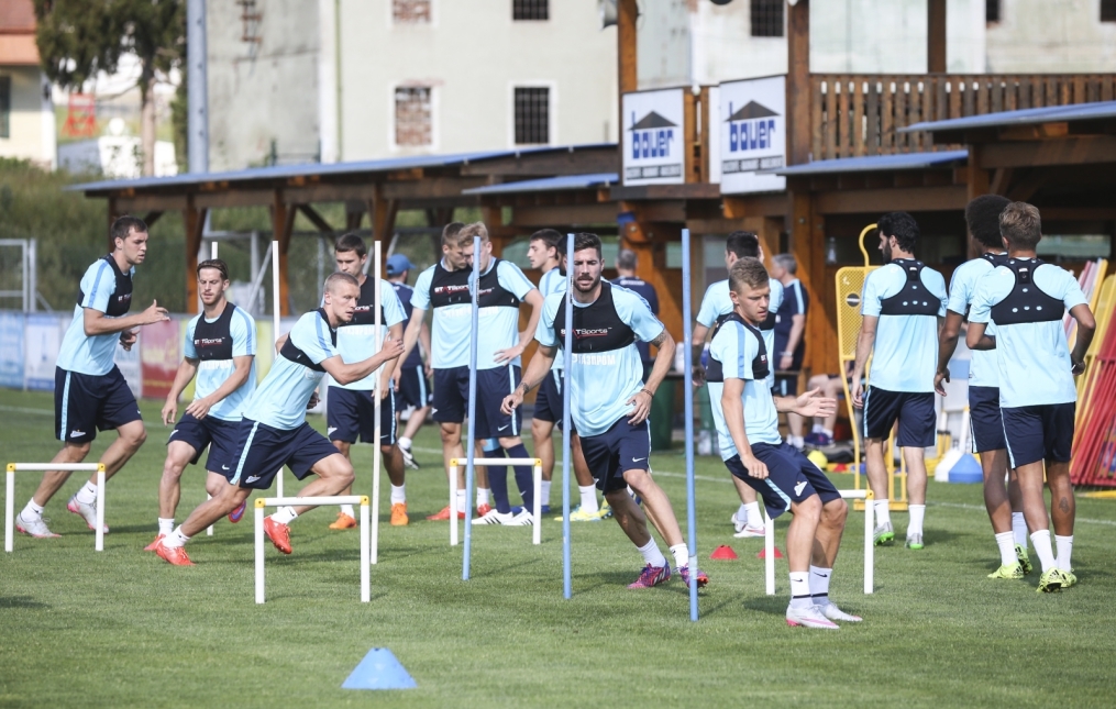 Сборы в Австрии: 3 июля, вечерняя тренировка