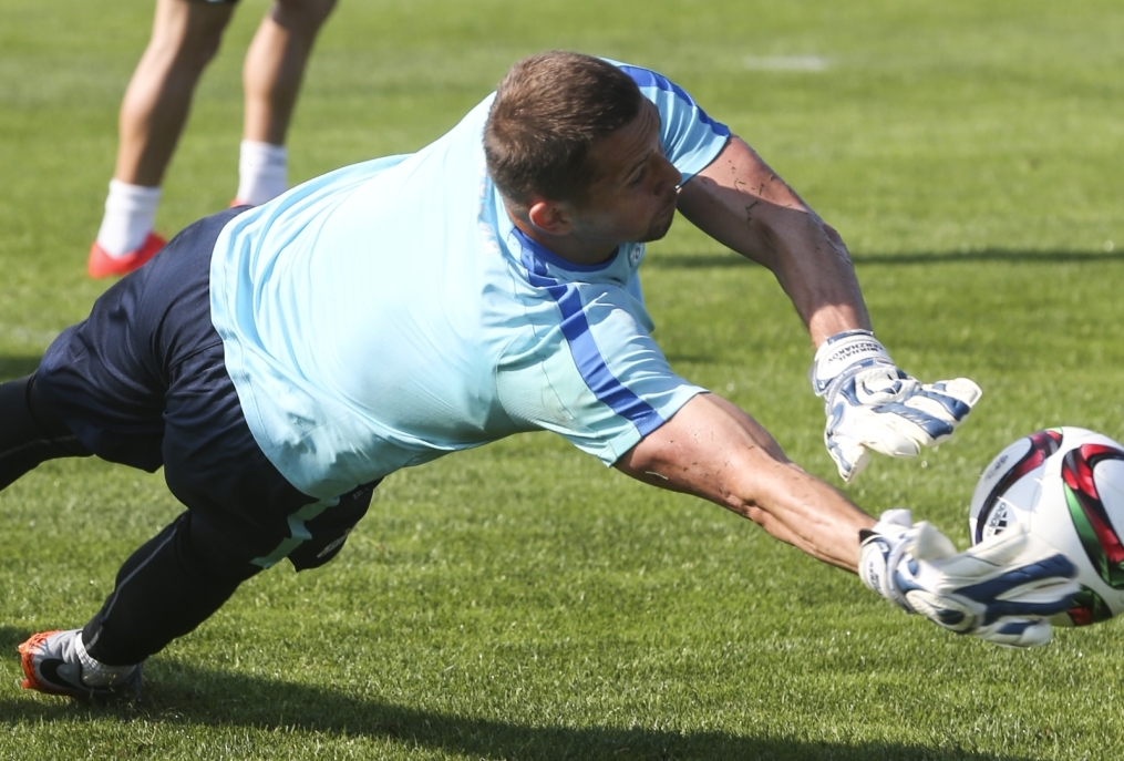 Сборы в Австрии: 3 июля, вечерняя тренировка