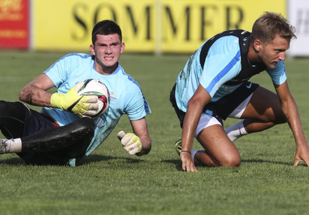 Сборы в Австрии: 3 июля, вечерняя тренировка