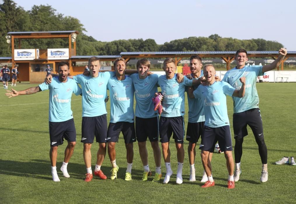 Сборы в Австрии: 3 июля, вечерняя тренировка