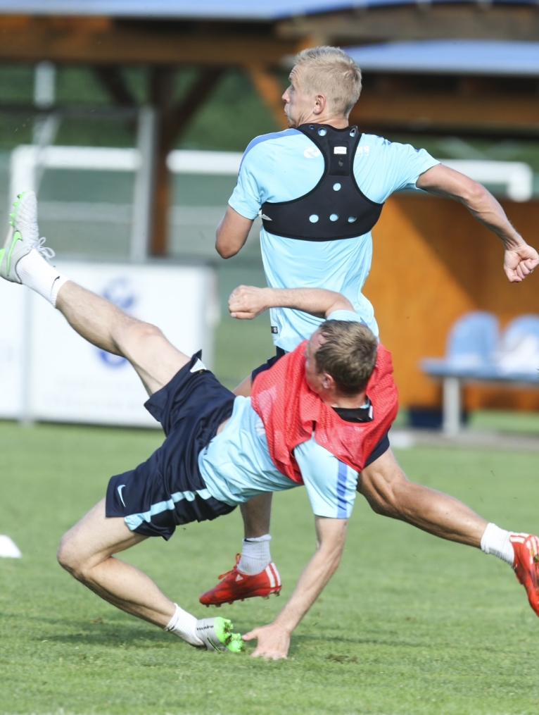 Сборы в Австрии: 3 июля, вечерняя тренировка