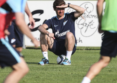 Сборы в Австрии: 3 июля, вечерняя тренировка