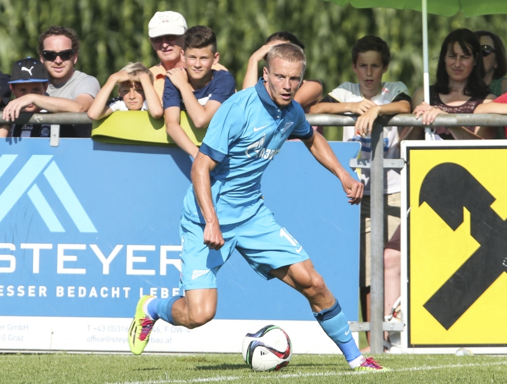 Товарищеский матч «Штурм» — «Зенит»