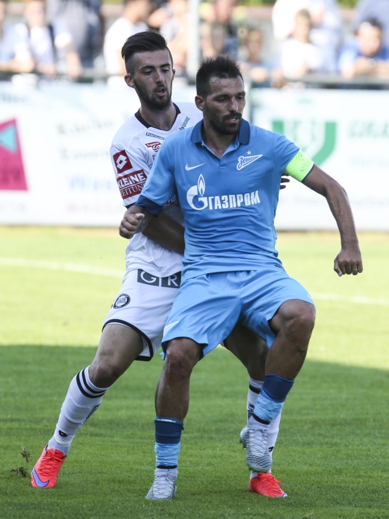 Товарищеский матч «Штурм» — «Зенит»