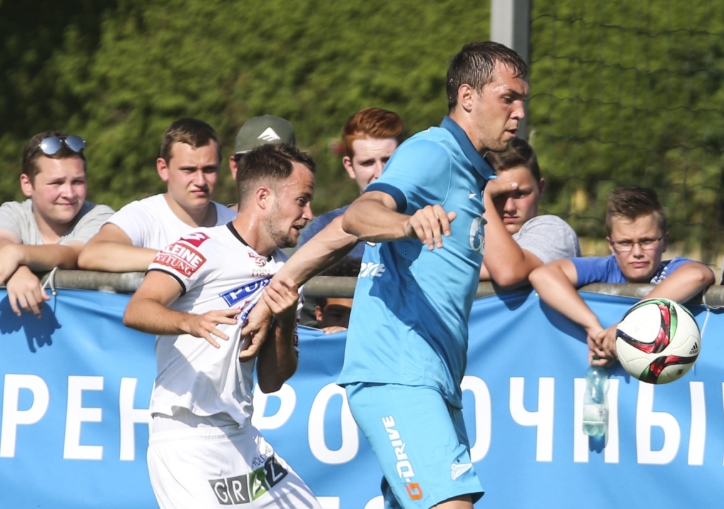 Товарищеский матч «Штурм» — «Зенит»