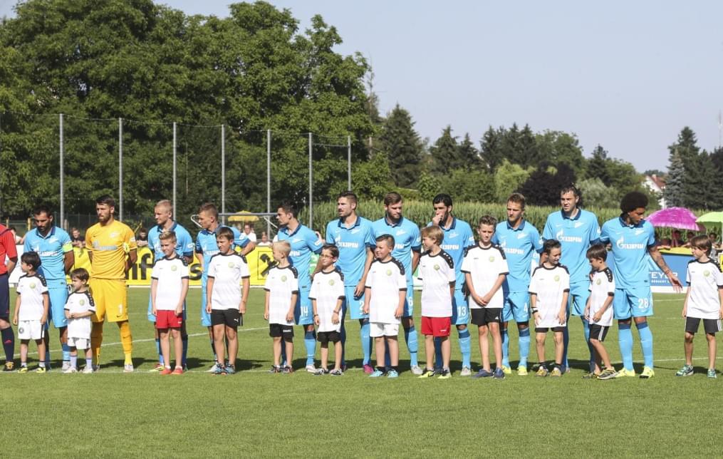 Товарищеский матч «Штурм» — «Зенит»