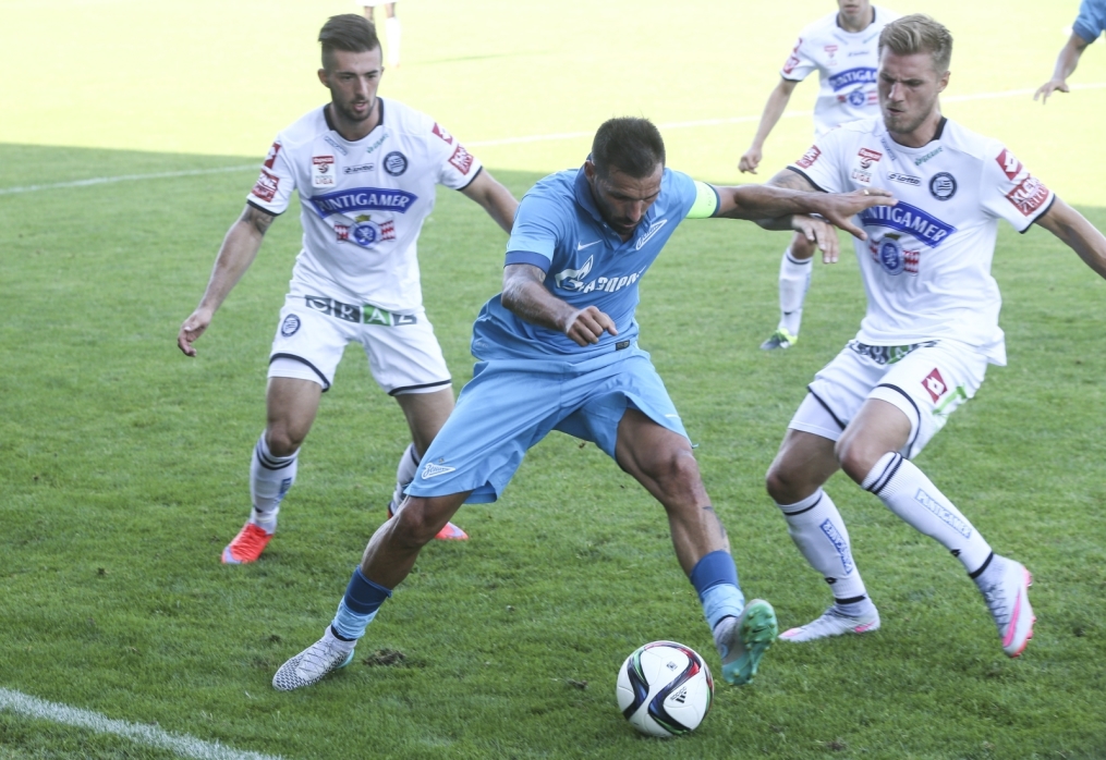 Товарищеский матч «Штурм» — «Зенит»