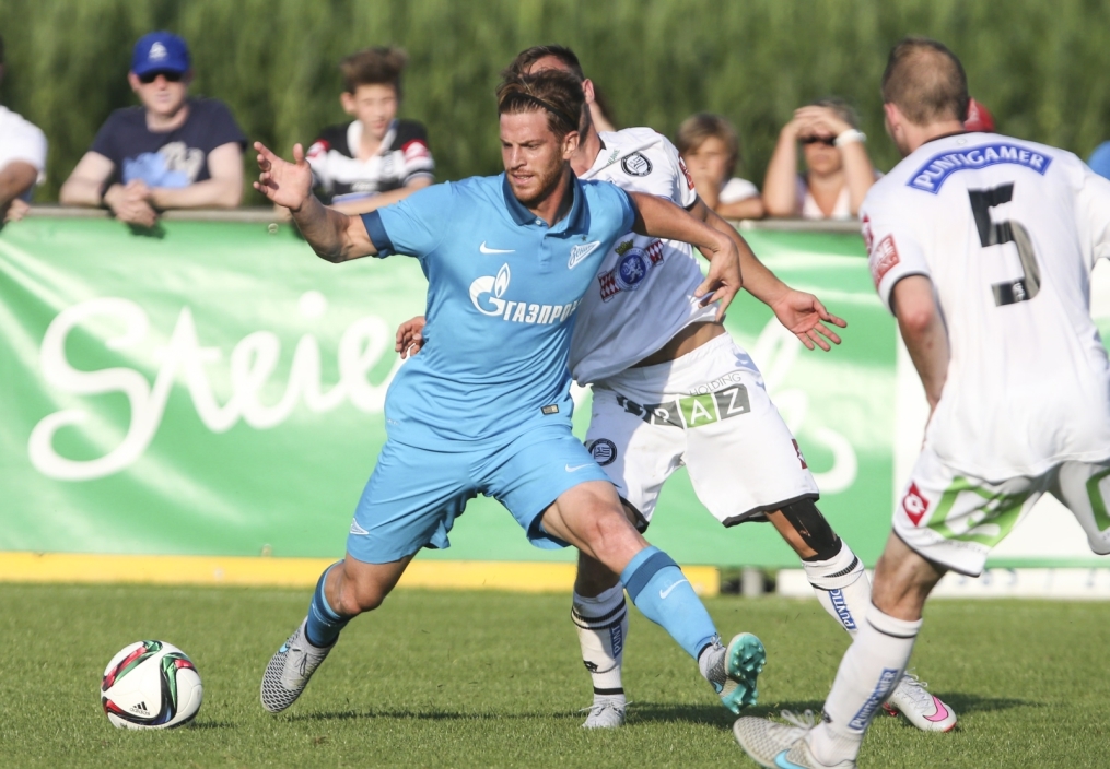 Товарищеский матч «Штурм» — «Зенит»