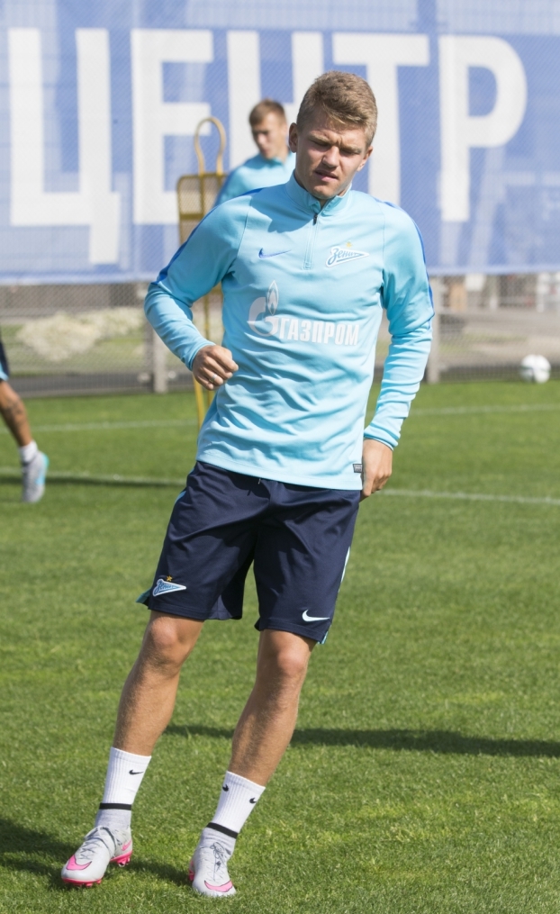 Открытая тренировка «Зенита», перед матчем с «Уралом»