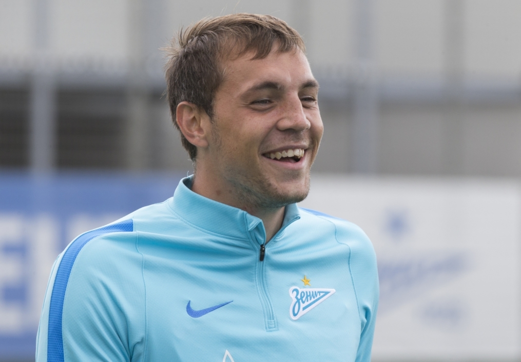 Открытая тренировка «Зенита», перед матчем с «Уралом»