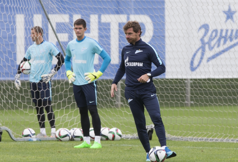 Открытая тренировка «Зенита», перед матчем с «Уралом»