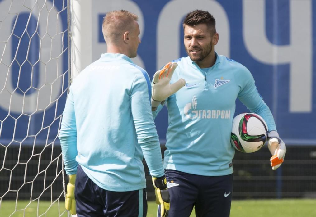 Открытая тренировка «Зенита», перед матчем с «Уралом»