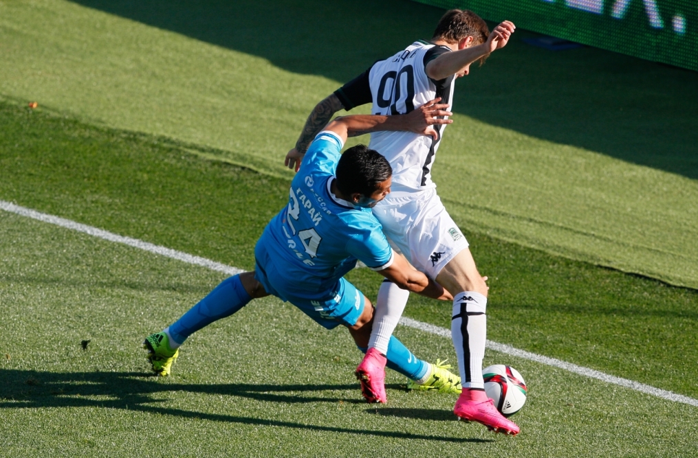 Чемпионат России 2015/16, «Зенит» — «Краснодар»