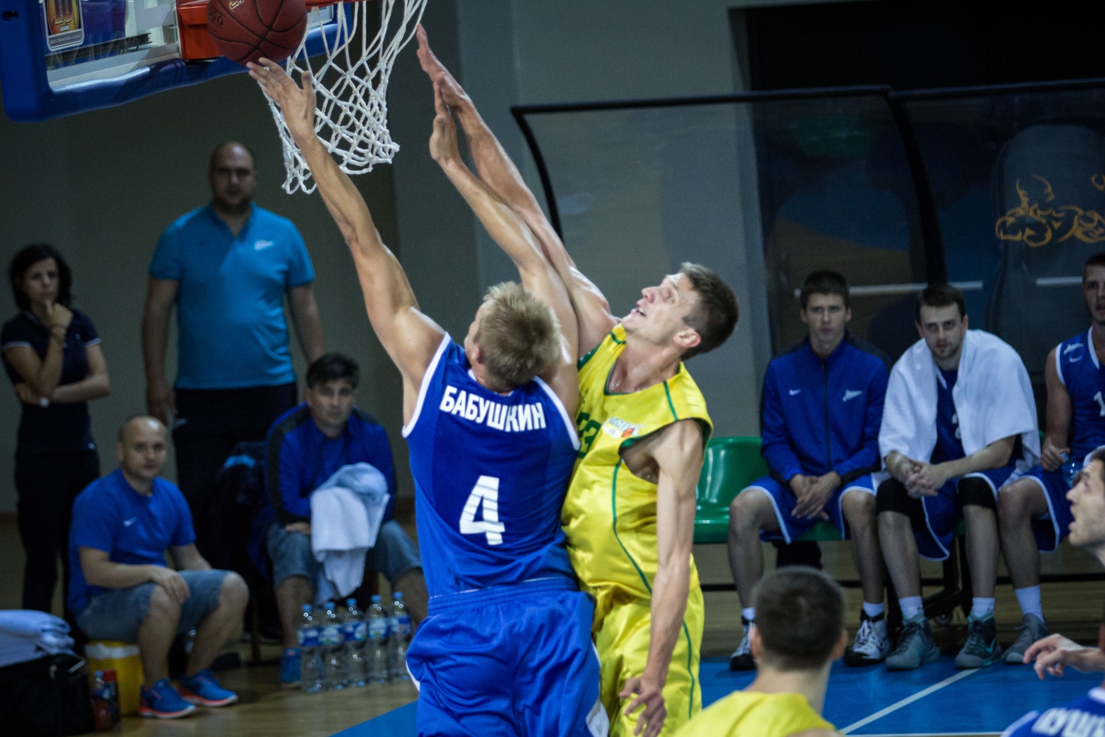 Международный товарищеский турнир «One Team Cup-2015», баскетбольный матч БК «Зенит» — БК «Химик»