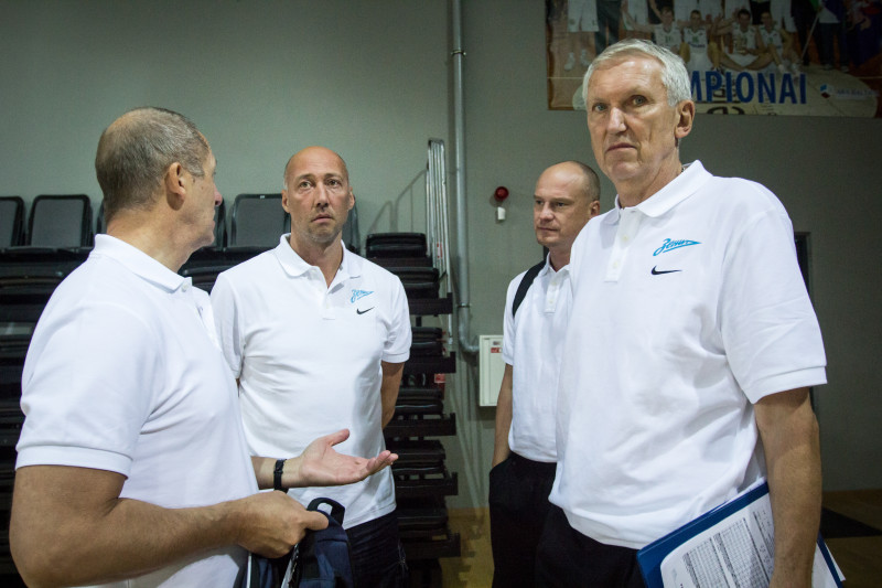 Международный товарищеский турнир «One Team Cup-2015», баскетбольный матч БК «Зенит» — БК «Химик»