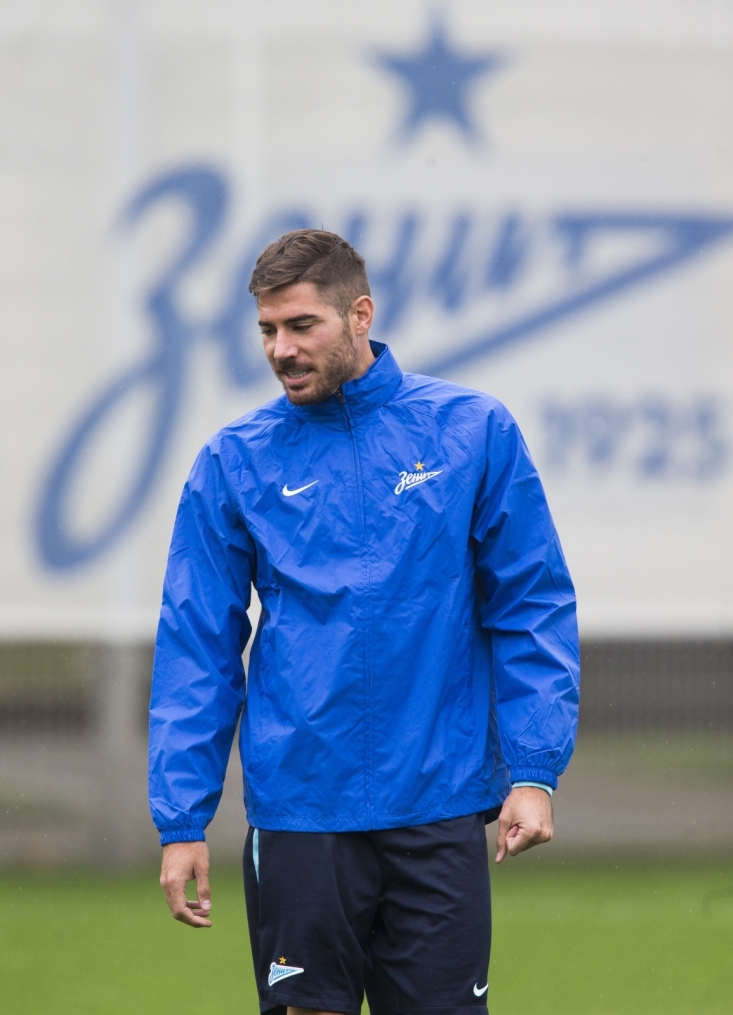 Открытая тренировка «Зенита» перед матчем с «Гентом»