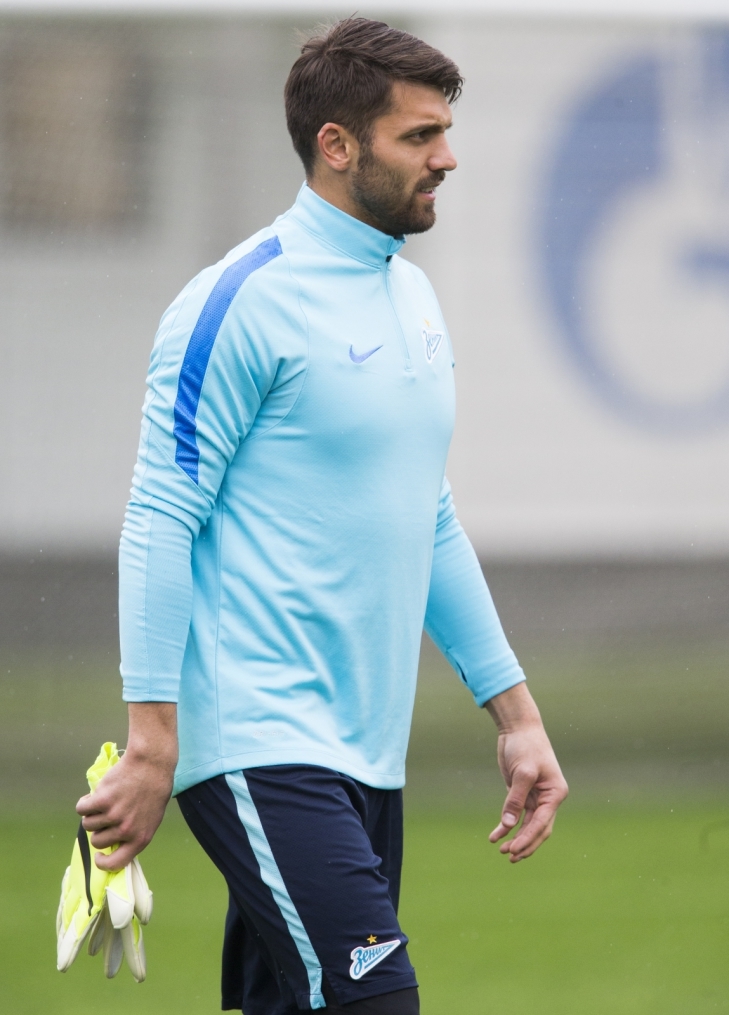 Открытая тренировка «Зенита» перед матчем с «Гентом»