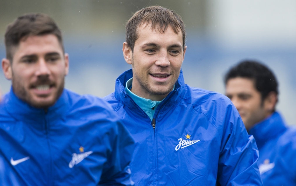 Открытая тренировка «Зенита» перед матчем с «Гентом»