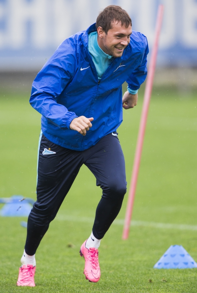 Открытая тренировка «Зенита» перед матчем с «Гентом»