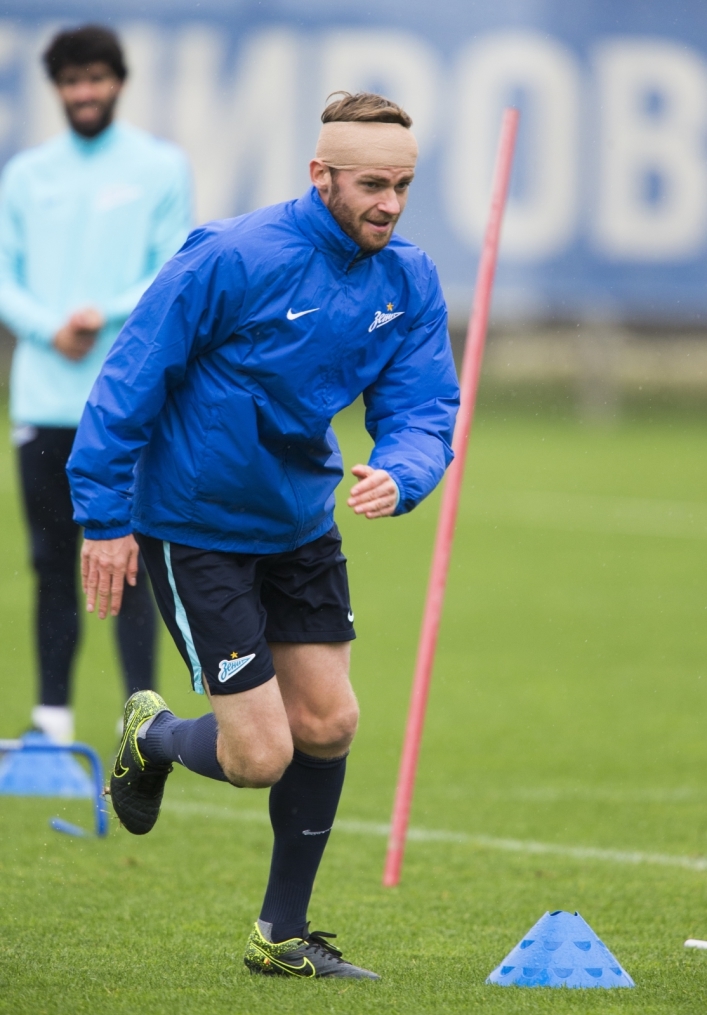 Открытая тренировка «Зенита» перед матчем с «Гентом»