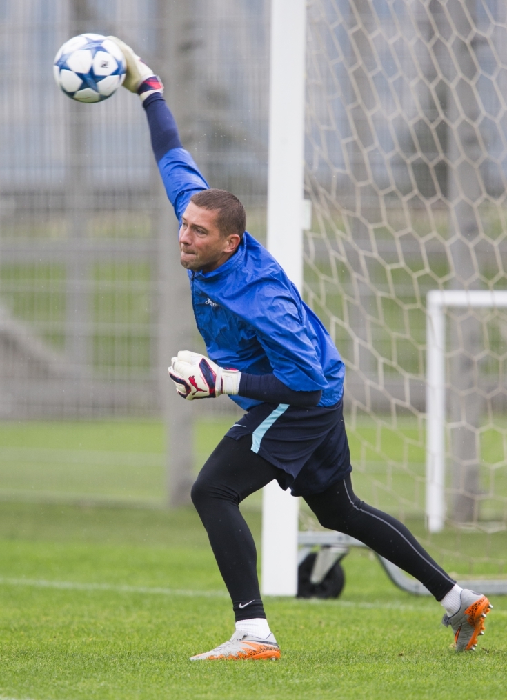 Открытая тренировка «Зенита» перед матчем с «Гентом»