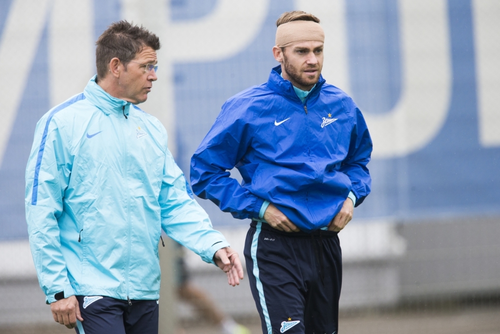 Открытая тренировка «Зенита» перед матчем с «Гентом»