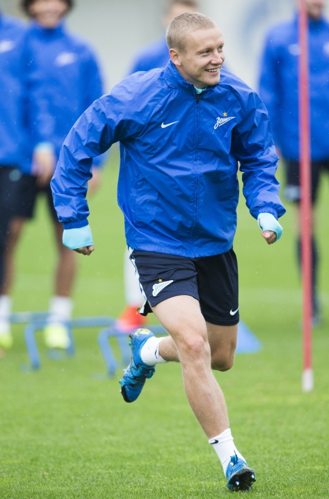 Открытая тренировка «Зенита» перед матчем с «Гентом»