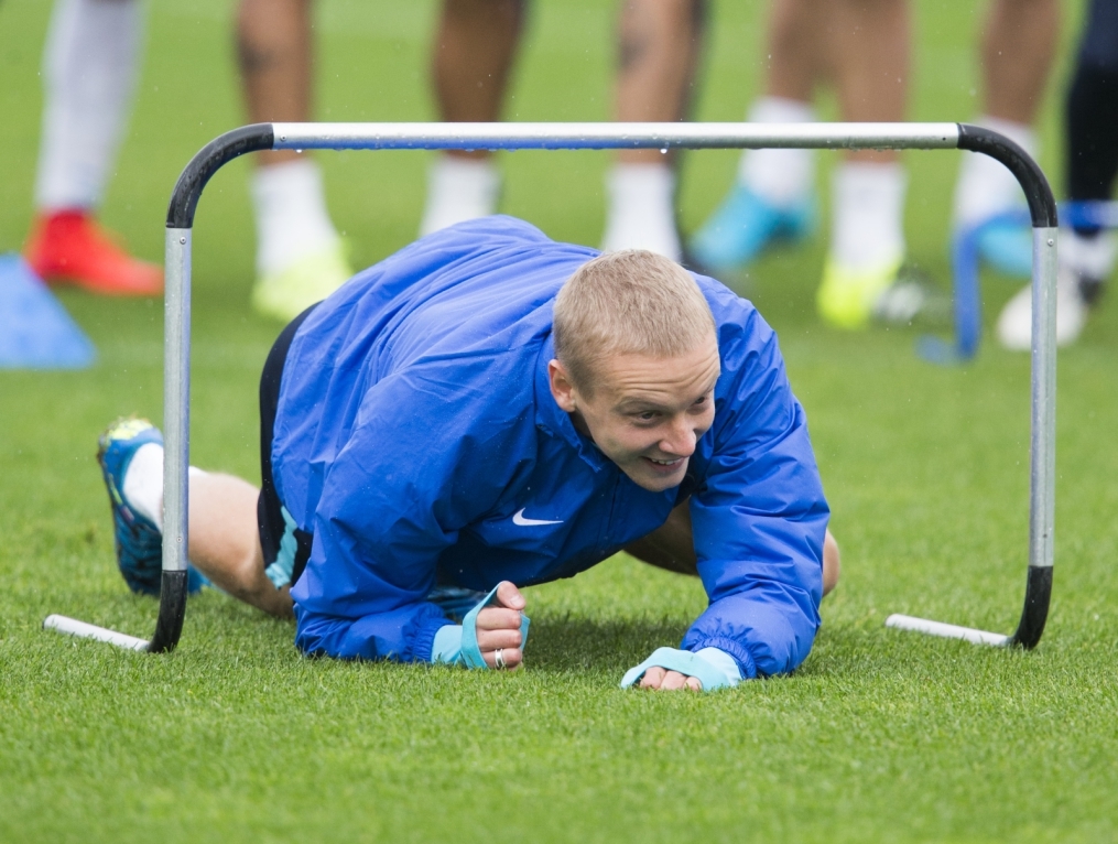 Открытая тренировка «Зенита» перед матчем с «Гентом»