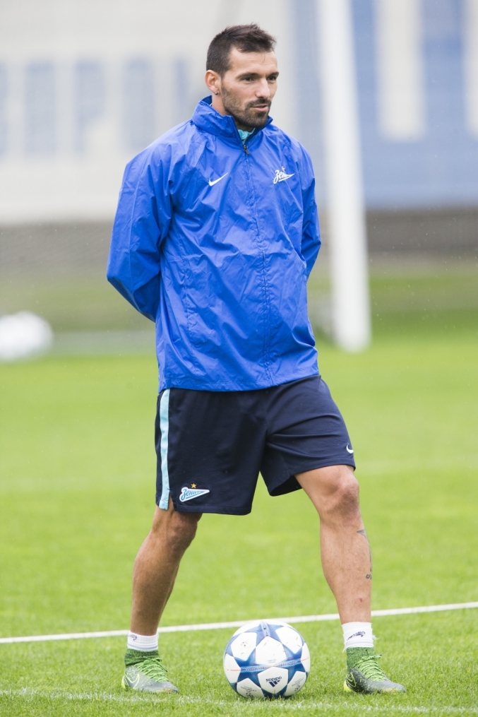 Открытая тренировка «Зенита» перед матчем с «Гентом»