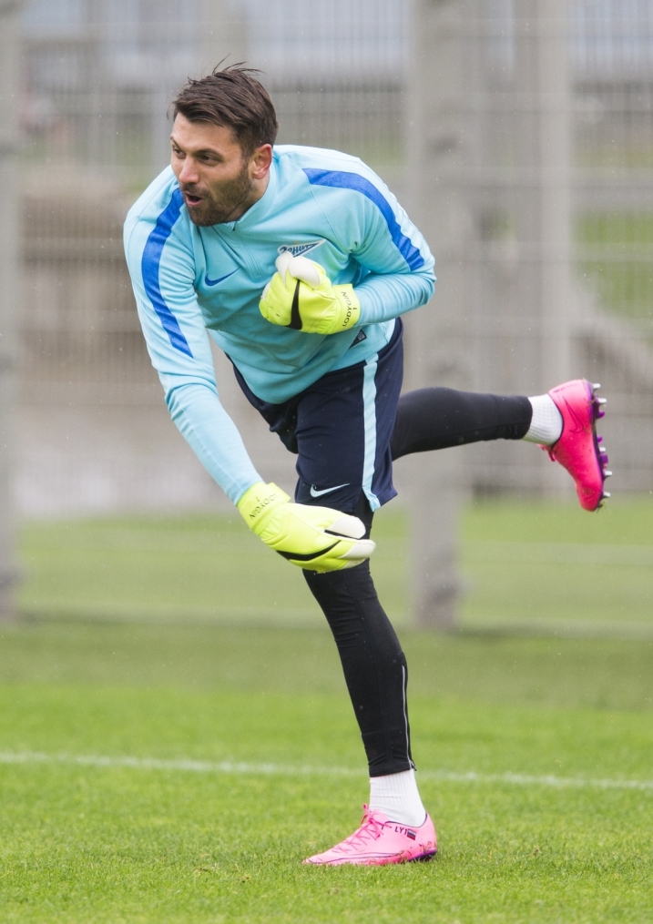 Открытая тренировка «Зенита» перед матчем с «Гентом»