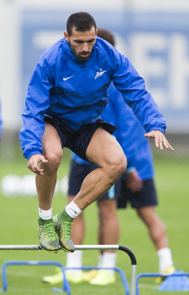 Открытая тренировка «Зенита» перед матчем с «Гентом»