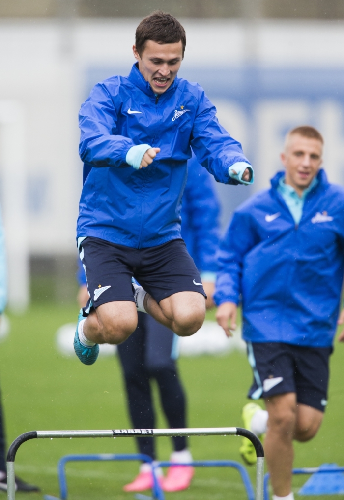 Открытая тренировка «Зенита» перед матчем с «Гентом»