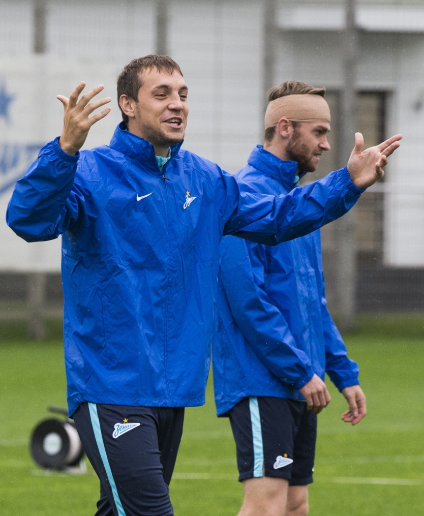 Открытая тренировка «Зенита» перед матчем с «Гентом»