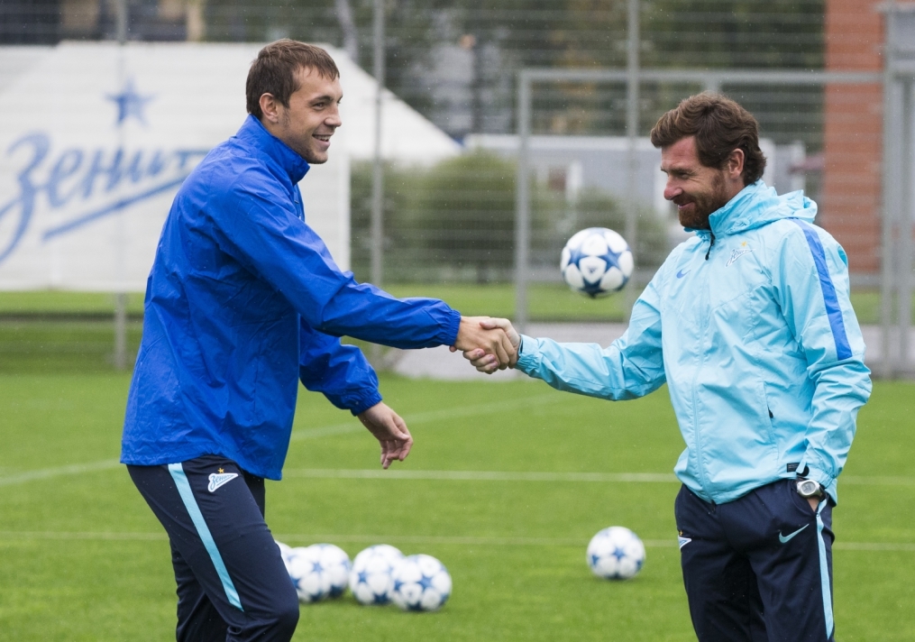 Открытая тренировка «Зенита» перед матчем с «Гентом»