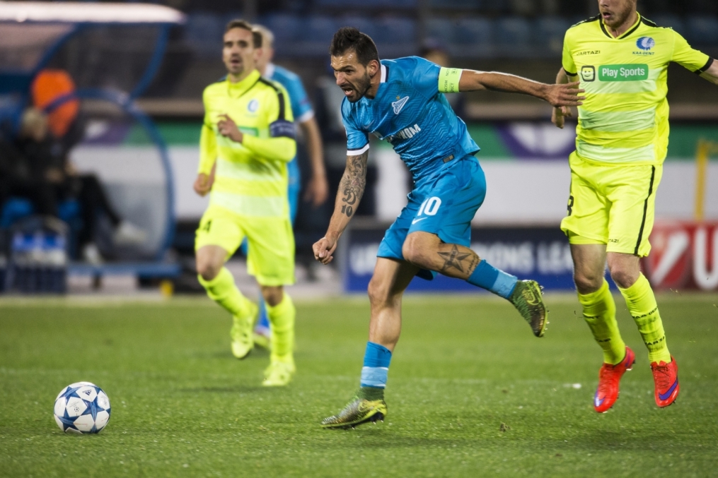 Лига Чемпионов УЕФА 2015/16, «Зенит» — «Гент»