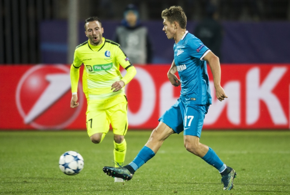 Лига Чемпионов УЕФА 2015/16, «Зенит» — «Гент»